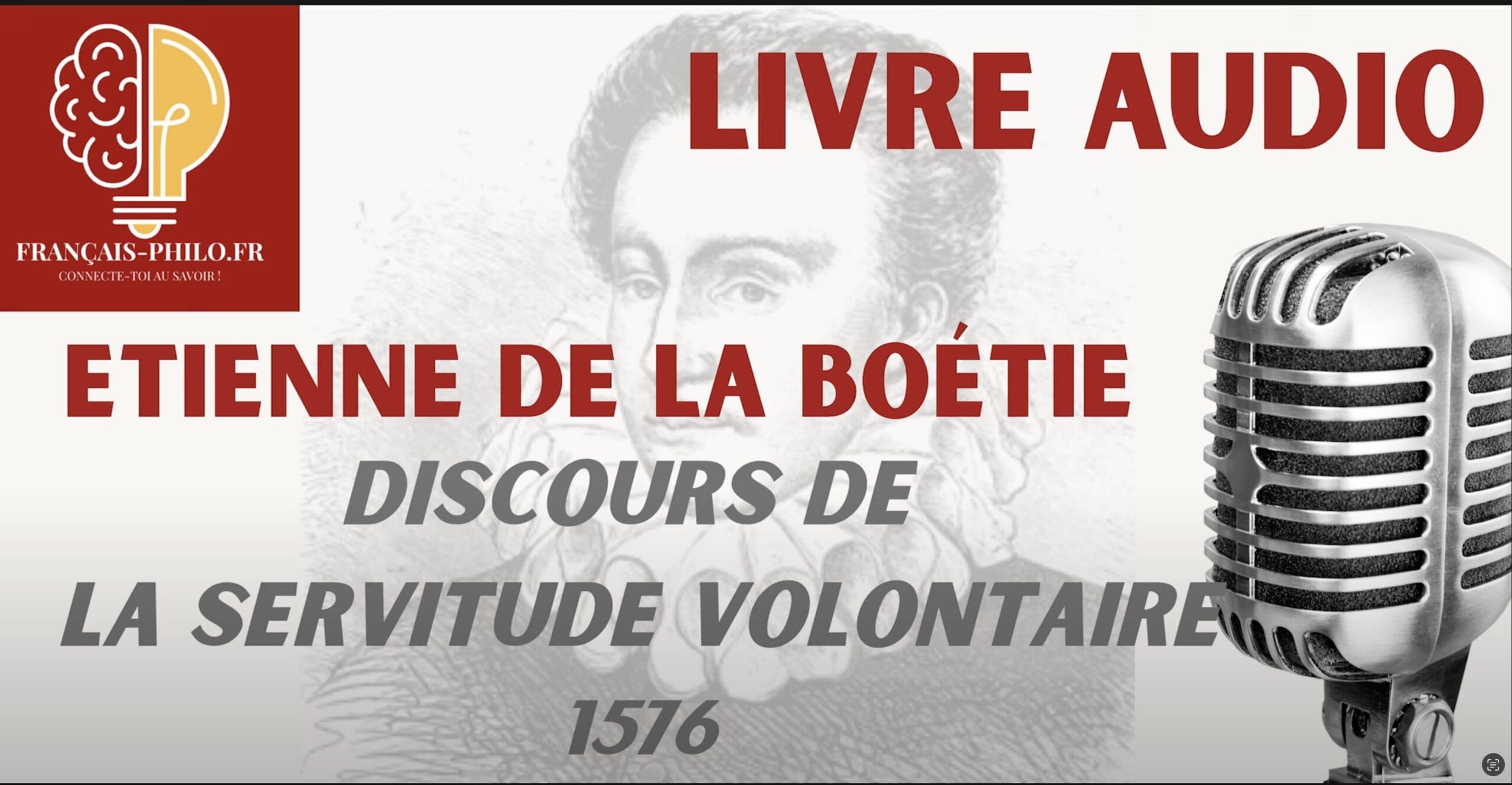 E. de La Boétie, Discours de la servitude volontaire