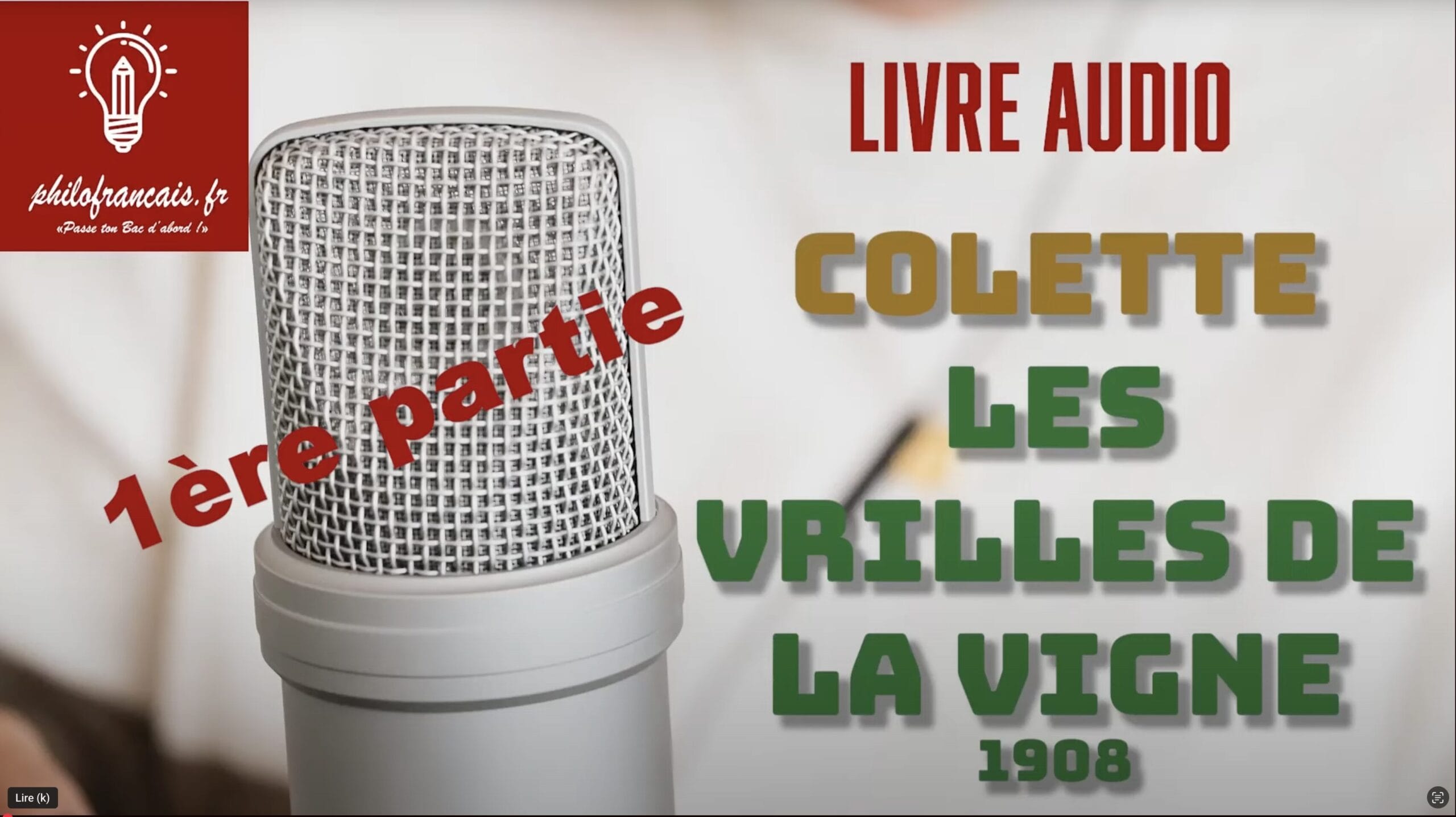 Colette, Les vrilles de la vigne (1° partie)